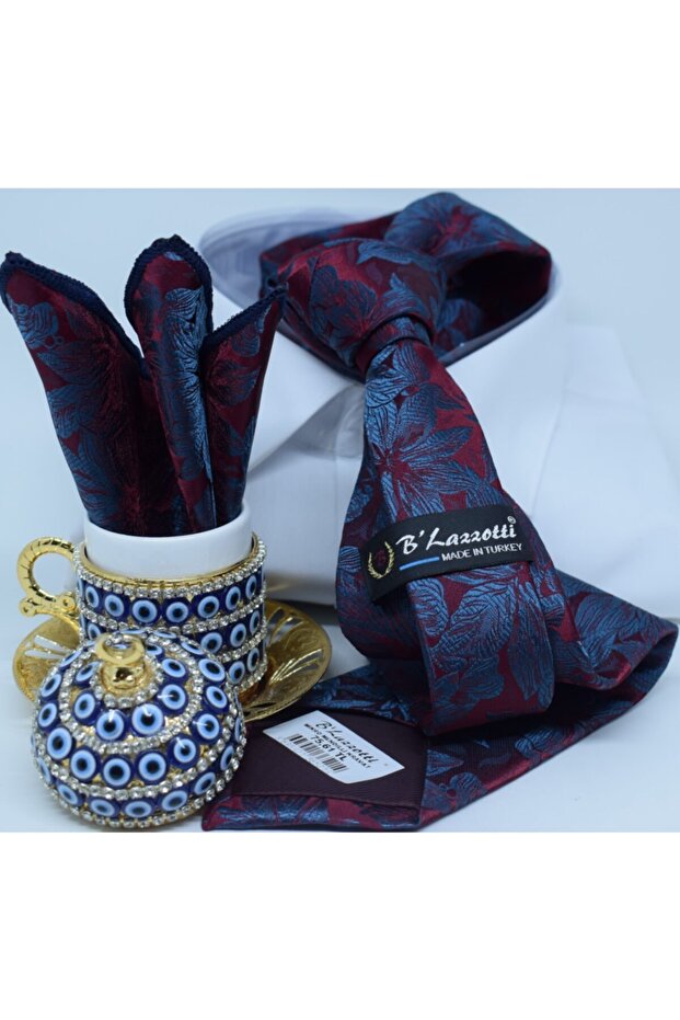 Mikro Mendilli Kravat - 6