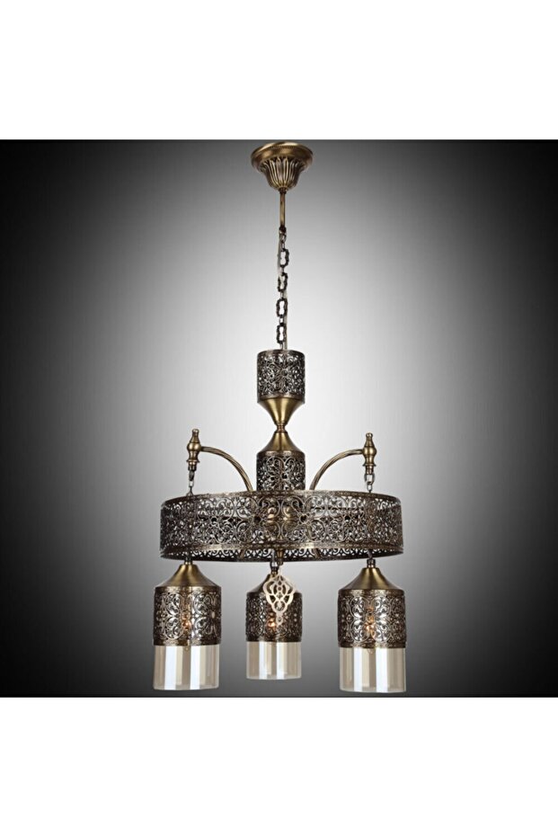 Mihrimah 3'lü Eskitme Avize - 1