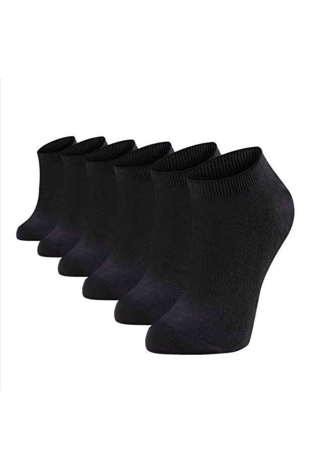 Hems Short Men's Booties Seamless Sports 6-Piece Socks
