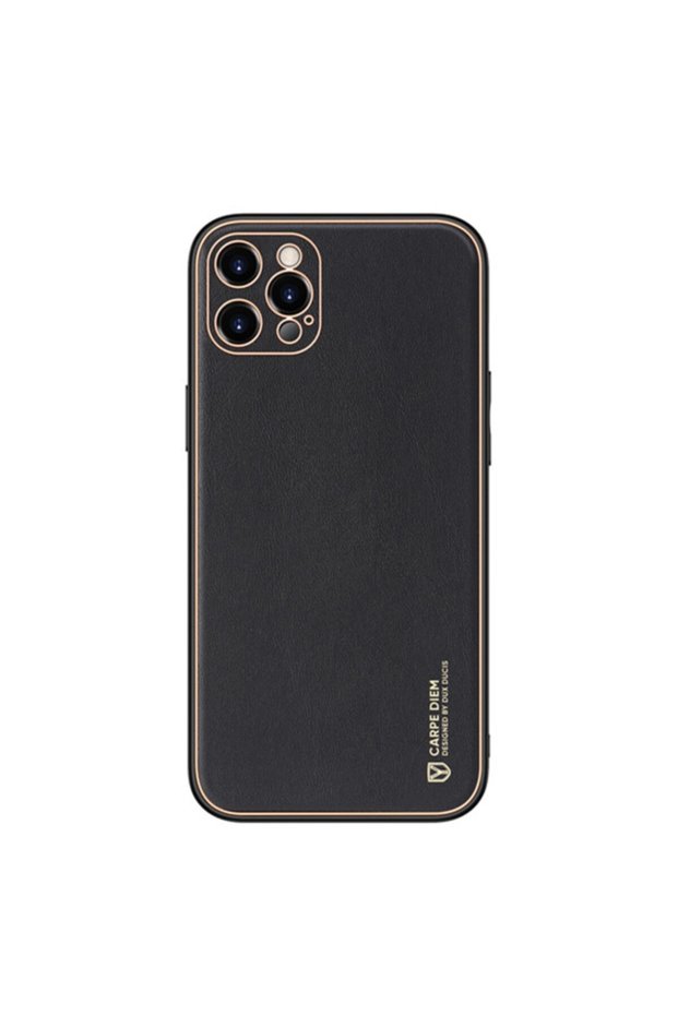Dux Ducis iPhone 12 Pro Max 6.7 Case Yolo Series Premium Back Protection Case Black
