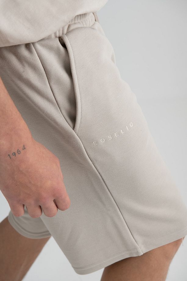 Limited Edition Lightweight Unisex Şort Lte-04 Stone - 3