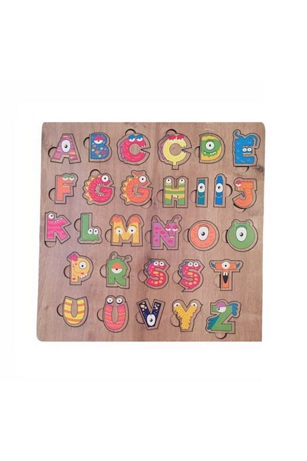 Ahşap Alfabe Puzzle - 2
