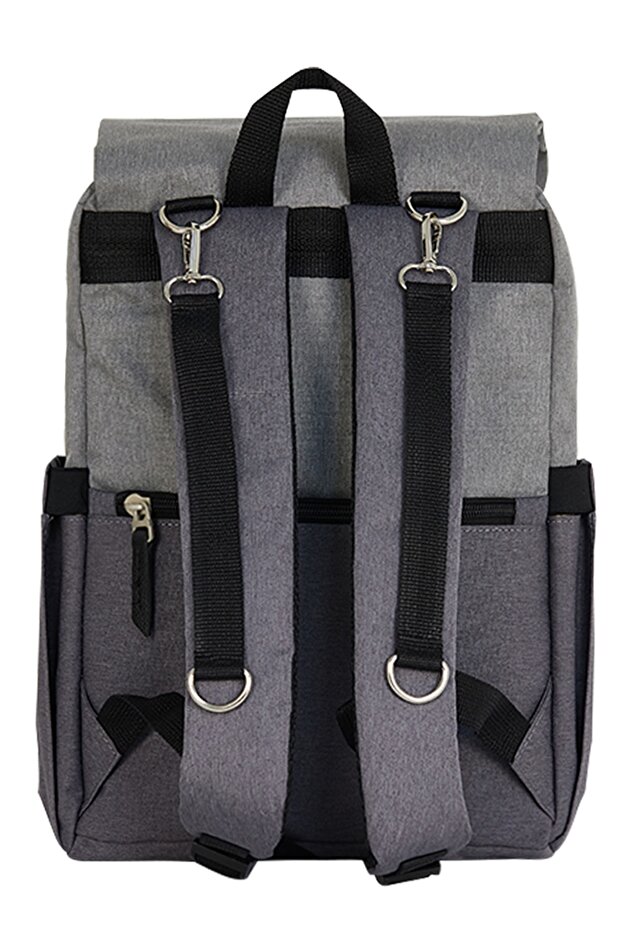 Working Mothers Bag Bebek Bakım Sırt Çantası-füme - 3