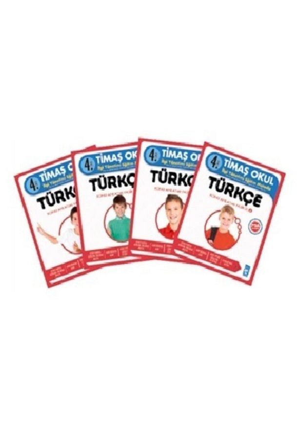 4. Sınıf Türkçe Konu Anlatımı (4 Kitap Fasikül) kitabı - Celal Akbaş - Timaş Okul Yayınları - 1