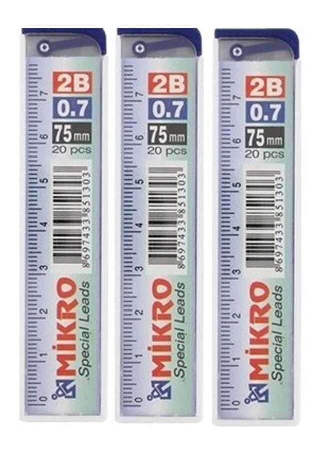 Ruled End 0.7mm (3 Pieces)