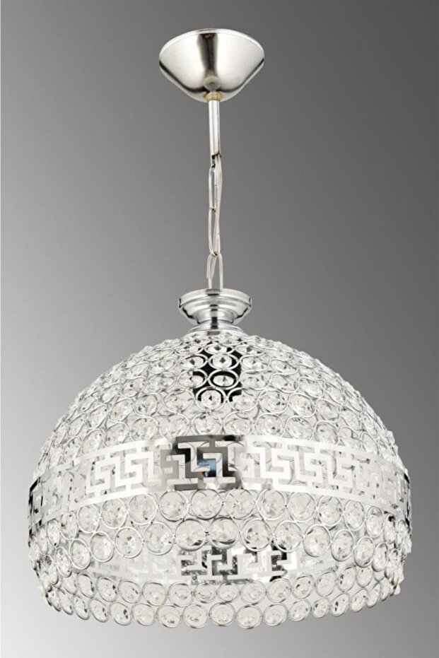 Mimoza 20 Cm Gümüş Avize - 1