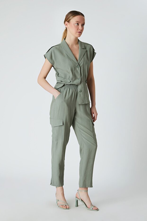 Kargo cepli pantolon - 4