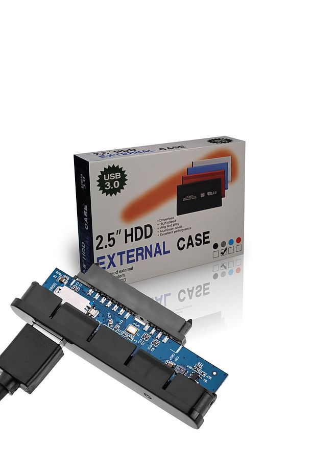 2.5 inç USB 3.0 Harici Disk Kutusu USB 3.0 HDD Kutusu USB 3.0 External Case - 7