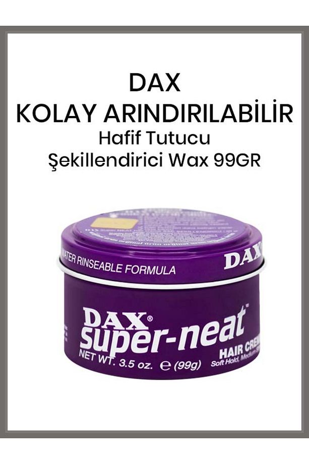 Super Neat 99 Gr - Hafif Tutucu Şekillendirici Wax - 1