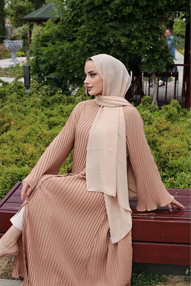 PİEEF ABAYA 2415 NUDE 2 - 8
