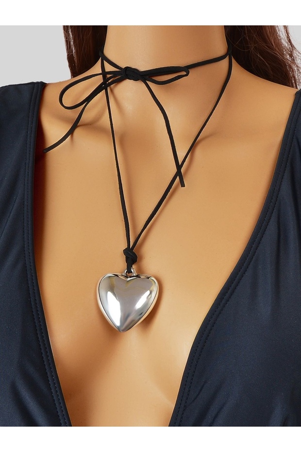 Large Size Heart Necklace