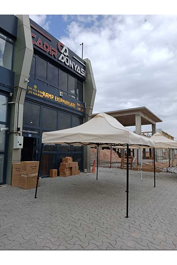 3*4.5 KALIN İSKELET GAZEBO ÇARDAK ÇADIR - 4