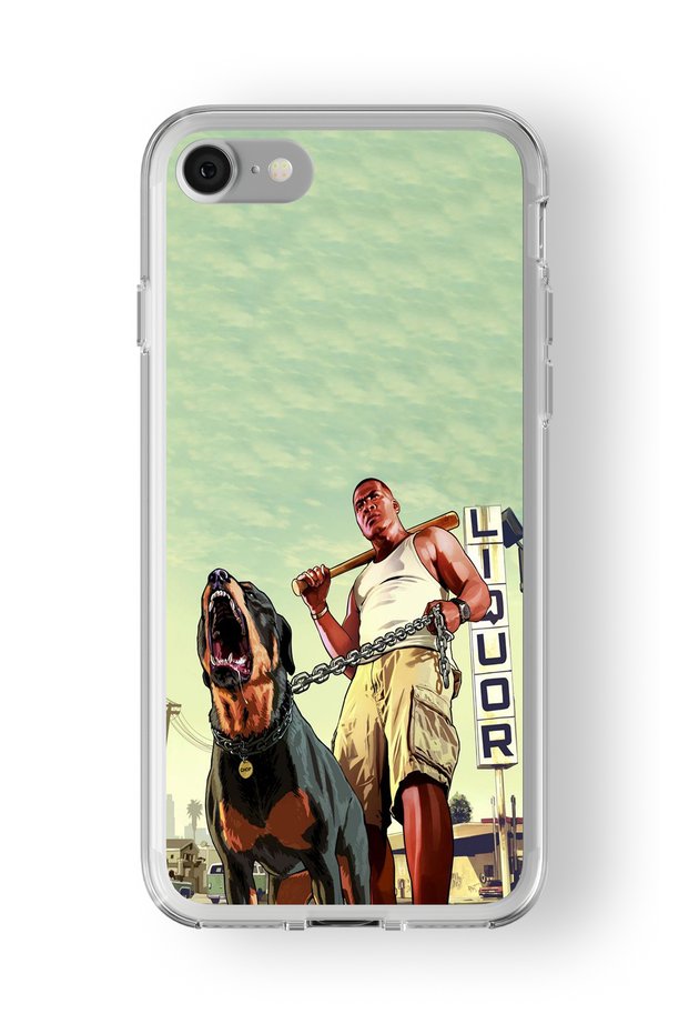 Franklin Design Printed Transparent Case Compatible with iPhone 6 and 6S