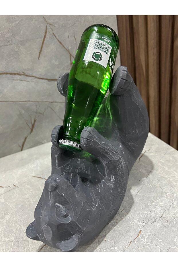 Ayı Şeklinde Şarap Tutacağı - 3