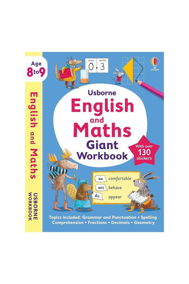 English and Maths Giant Workbook 8-9 - 1