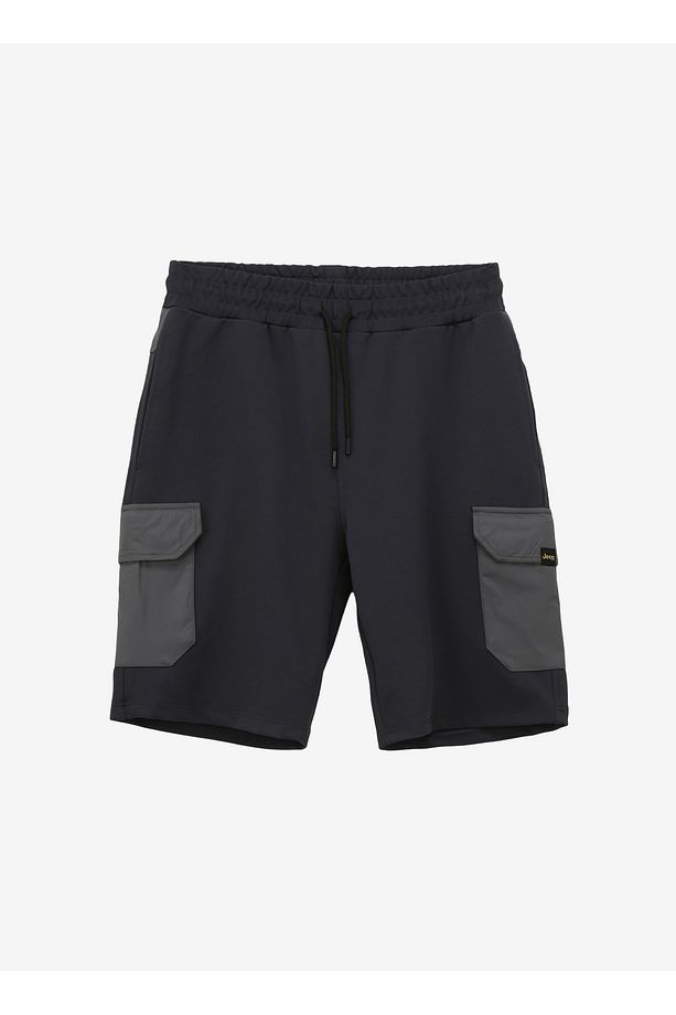 Antrasit Erkek Relaxed Blok Sweat Şort J4sm-sht7211 - 1