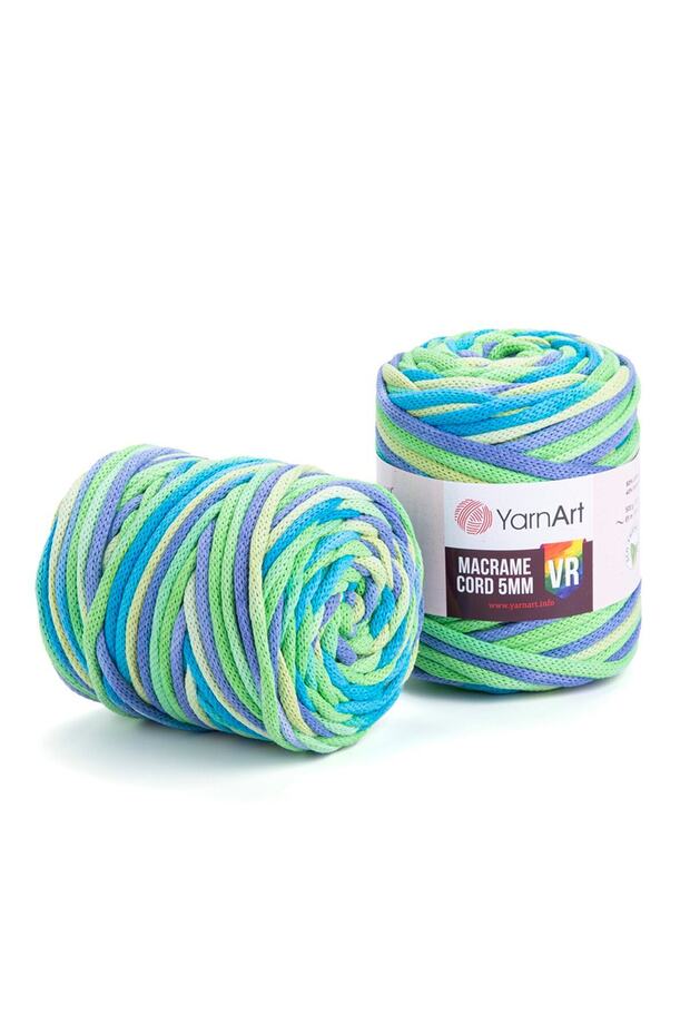 سلك مكرامية 5 مم Vr - حبل مكرامية للحياكة اليدوية Ebruli-920 - 1