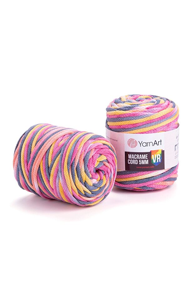 Macrame Cord 5 Mm Vr - Macrame Hand Knitting Thread Ebruli-913 - 1