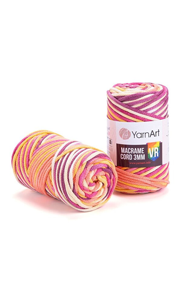 Macrame Cord 3 mm Vr - Macrame Hand Knitting Thread Ebruli-912 - 1