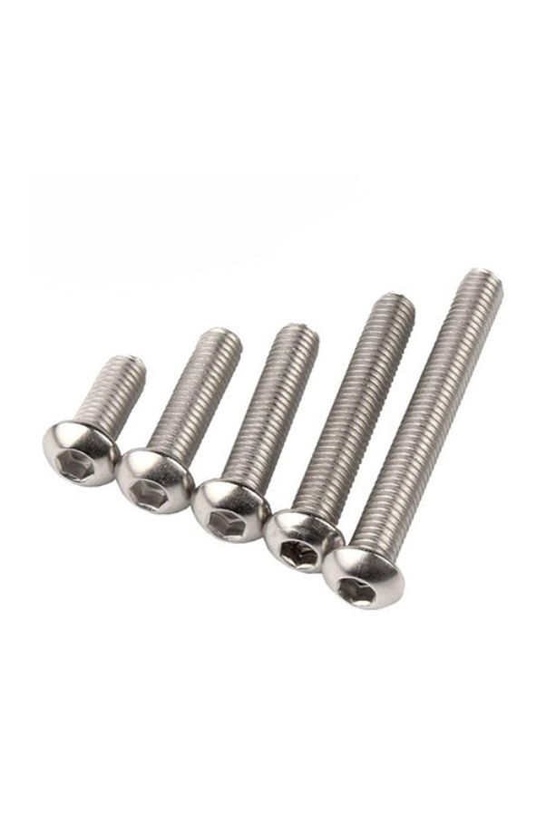 M8X12 SİLİNDİR BAŞLI ALYAN VİDA DIN 912 A2 (50 ADET) - 2