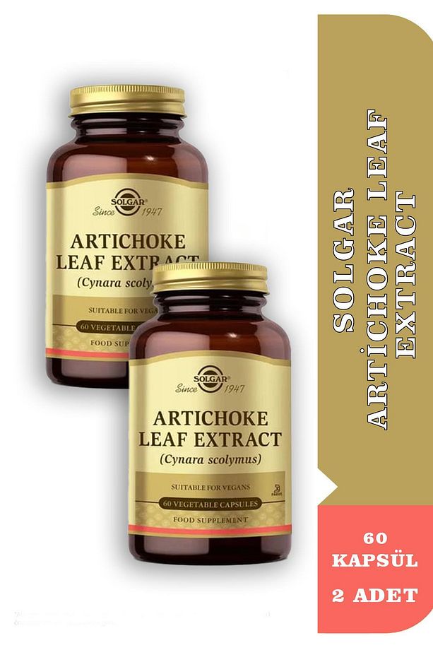 Artichoke Leaf Extract 60 Kapsül 2 Adet - 1