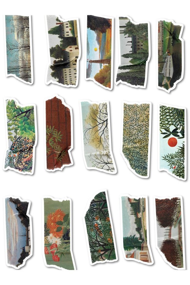 Vintage Journal Sticker Set, Large Size, 11 Waterproof, Sticker Set, Laptop, Phone, Suitcase Compatible