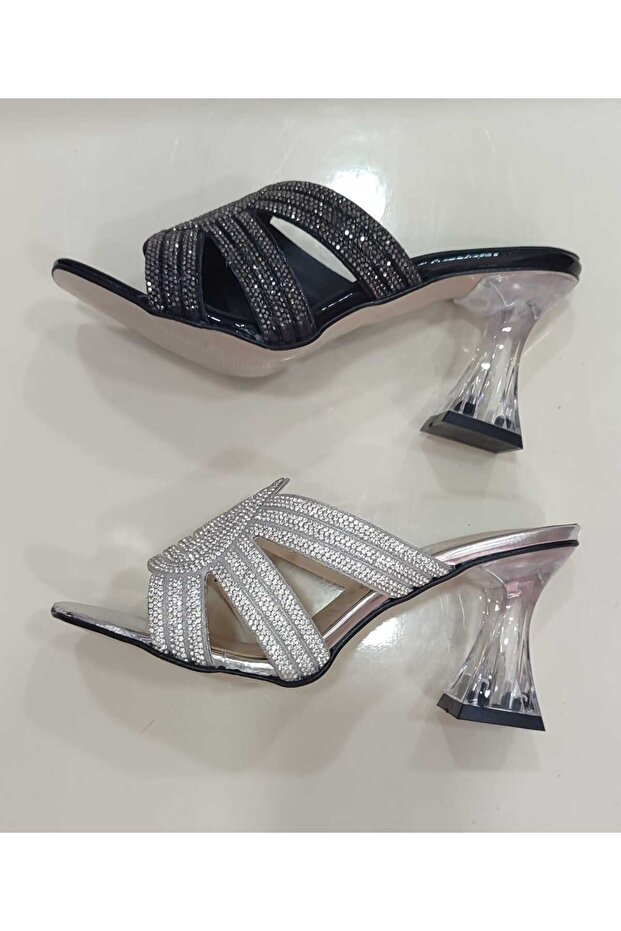 Taşlı Terlik (Kalın Yüz) - 3