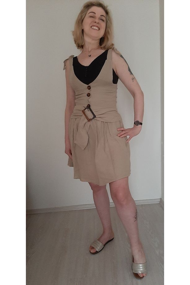 YAZLIK ELBİSE COTTON DRESS - 4