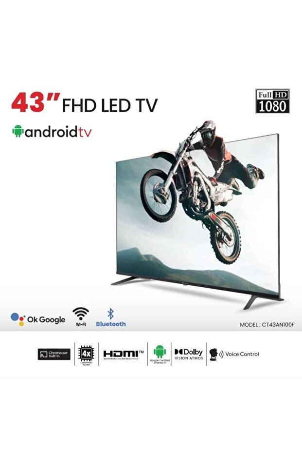 CT43AN100F 43 FULL HD ANDROİD LED TELEVİZYON - 4