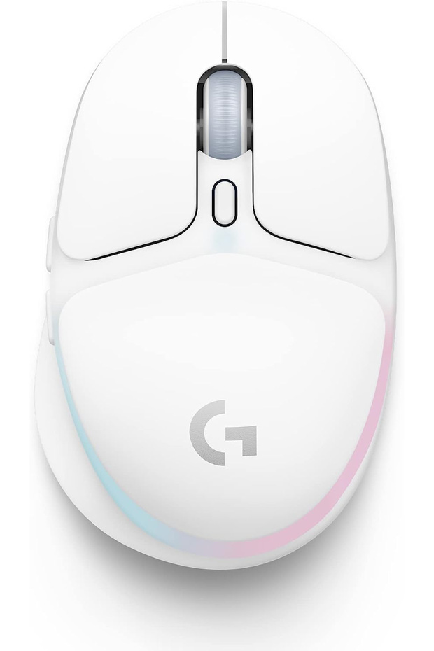 G Aurora G705 Lightspeed 8.200 Dpi Wireless White Gaming Mouse - 910-006368 - 1