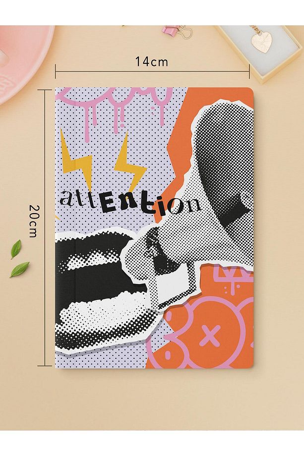 Çizgisiz Defter Seti, 3 Adet Not Defteri, Notebook Journal Seti, Anı Defteri, 64 Sayfa Orta Boy - 4