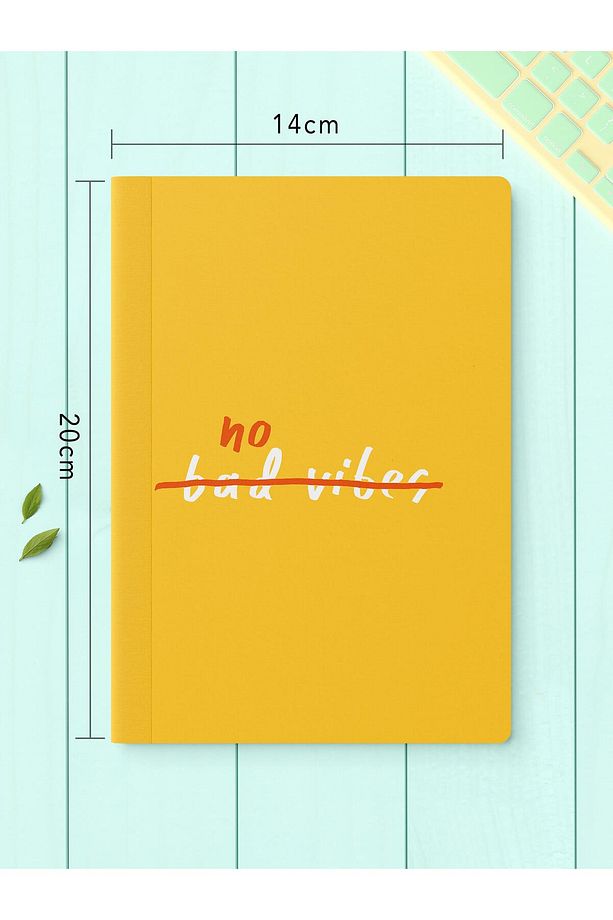 Çizgisiz Defter Seti, 2 Adet Motivasyon Desenli Notebook, Not Defteri, Anı Defteri, 64 Sayfa - 4