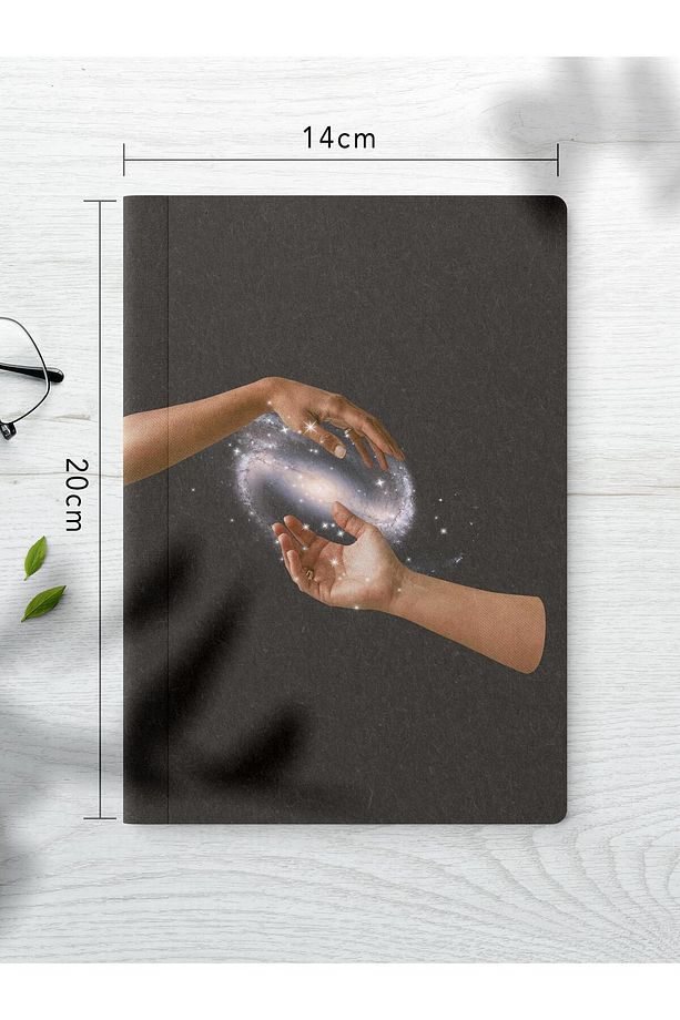 Çizgisiz Defter Seti, 3 Adet Not Defteri, Notebook Journal Seti, Anı Defteri, 64 Sayfa Orta Boy - 3