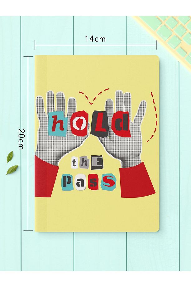 Çizgisiz Defter Seti, 2 Adet Boho Temalı Notebook, Not Defteri, Anı Defteri, 64 Sayfa Orta Boy - 4