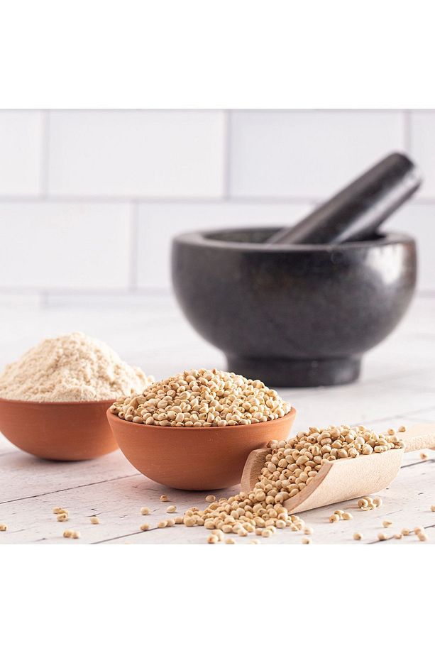 Glutensiz Çiğ Karabuğday Unu 2 Kg – Sorgum Unu 2 Kg – Psyllium 100 gr – Kuru Maya - 4
