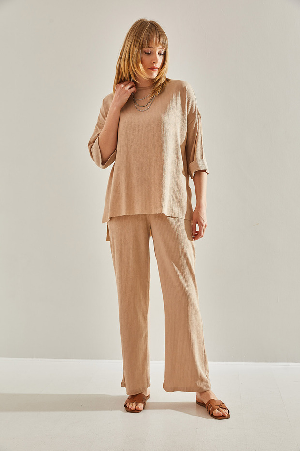 Γυναικείο σετ Basic Κάτω Μπλούζα - 2