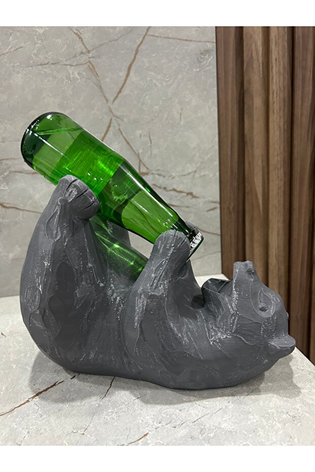 Ayı Şeklinde Şarap Tutacağı - 2