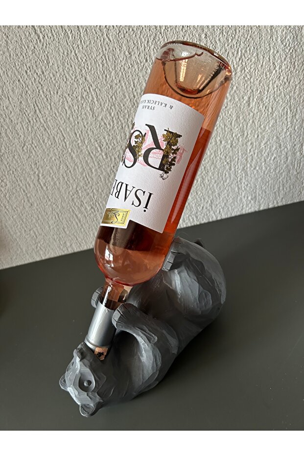 Ayı Şeklinde Şarap Tutacağı - 8