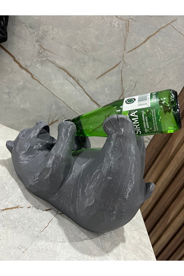 Ayı Şeklinde Şarap Tutacağı - 1