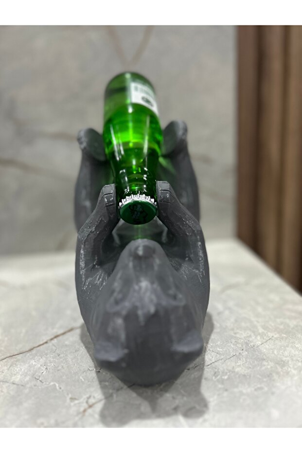 Ayı Şeklinde Şarap Tutacağı - 4