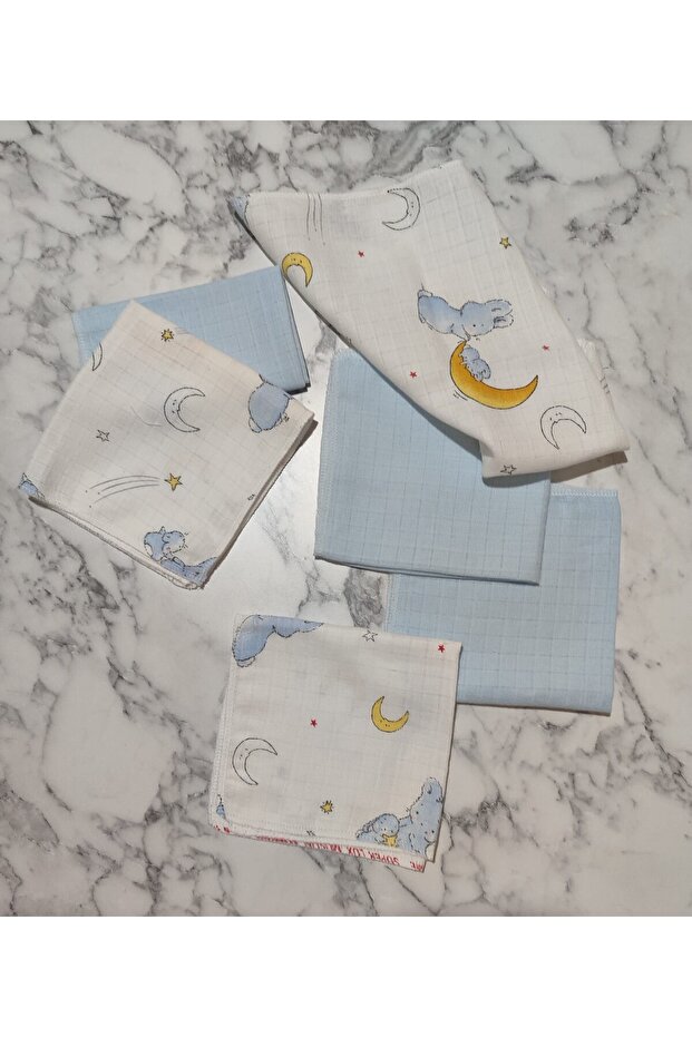Baby Mouth Wipes 6 Pieces (100% Cotton)