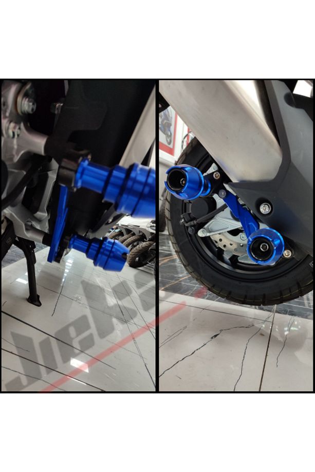 Egzoz Koruma Takozu CNC Model Tüm Scooter Modellerine Uyumlu (GOLD) - 1