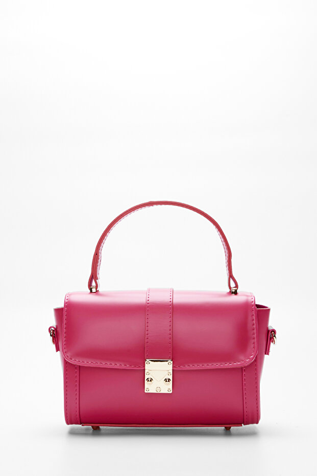 Long Strap Darcy Women's Crossbody Bag Fuchsia