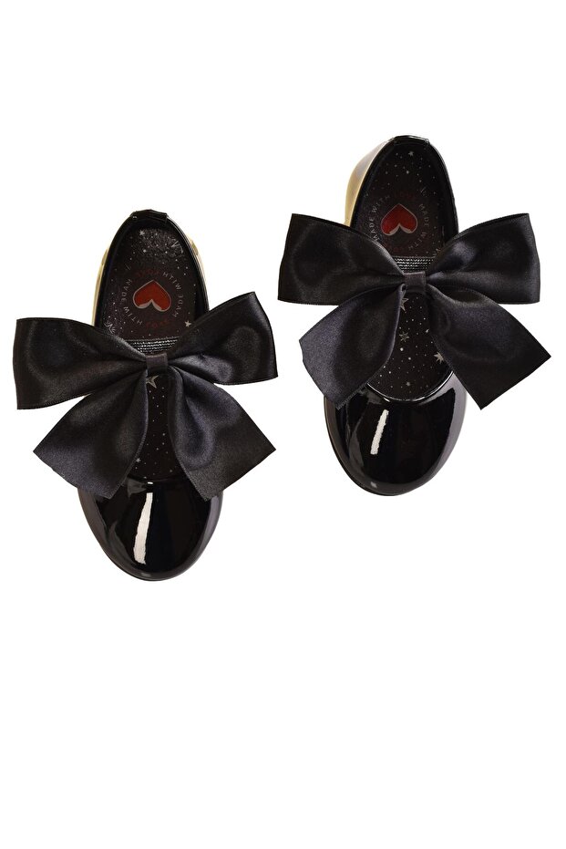 Girls' Bow Ballet Flats