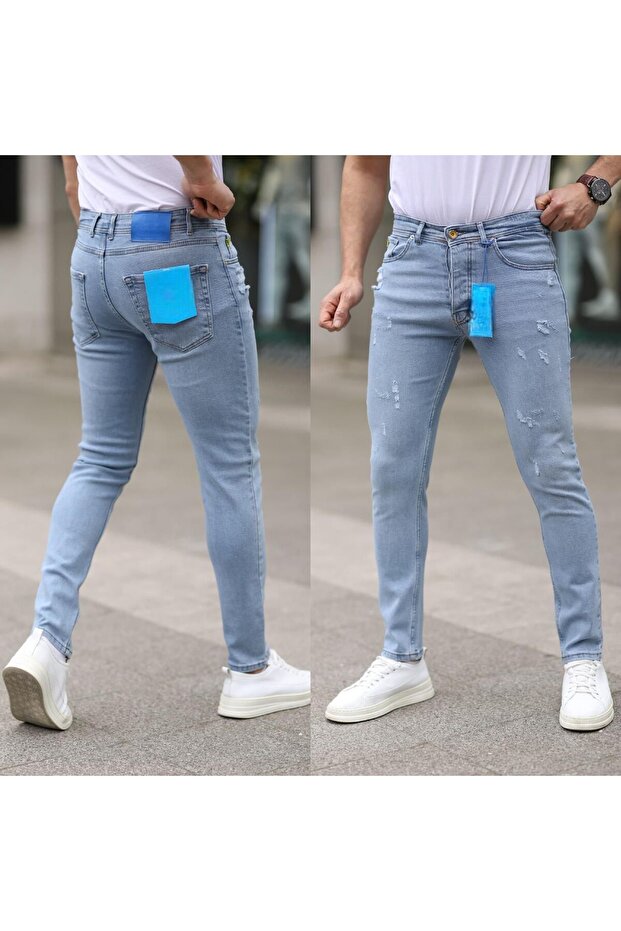PANTALONI DE BĂRBAȚI DIN LICRĂ - 1