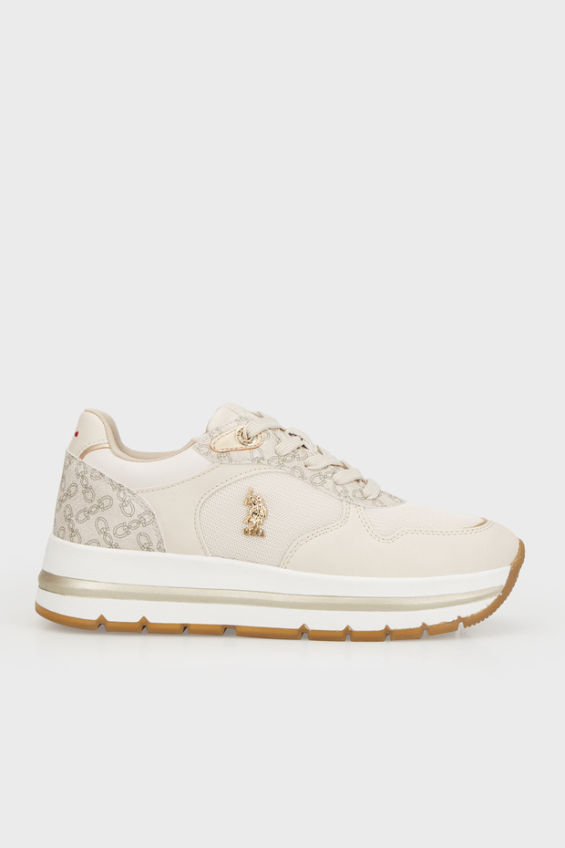 U.S. Polo Thick Sole Sneakers Shoe SHERY 4FX