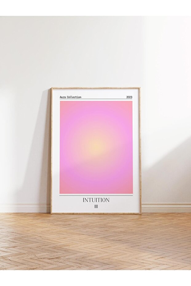 Aura Series No:46 - 111 Intution Angel Number Colorful Unframed Poster - 2