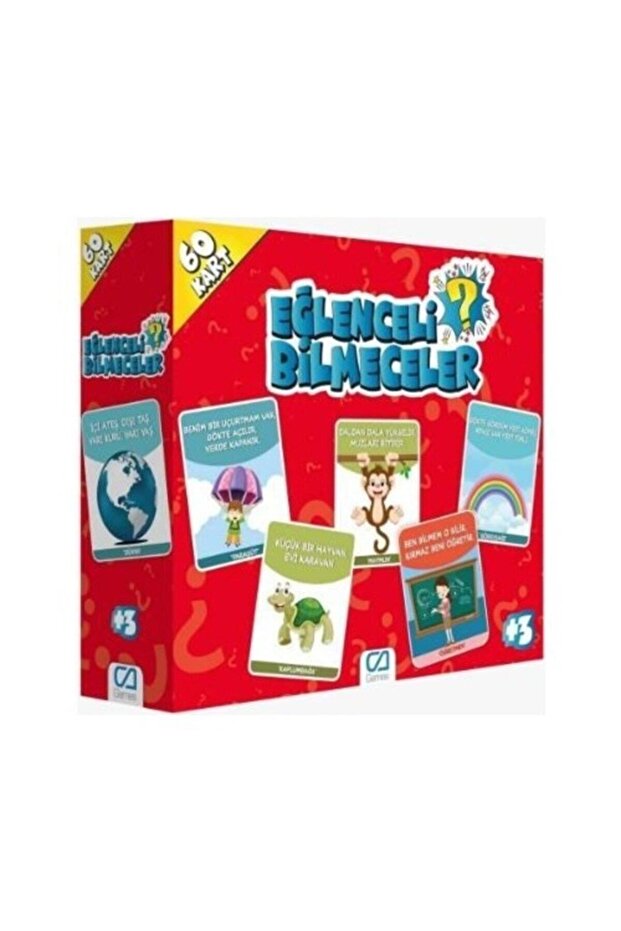 ألغاز ممتعة - بطاقات ألعاب تعليمية - 1