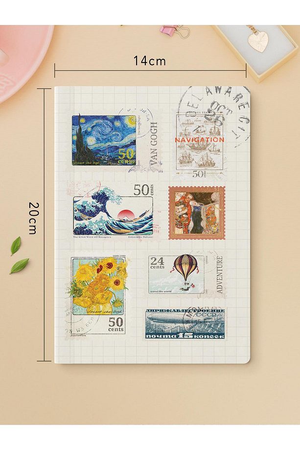 Çizgisiz Defter Seti, 3 Adet Not Defteri, Notebook Journal Seti, Anı Defteri, 64 Sayfa Orta Boy - 4