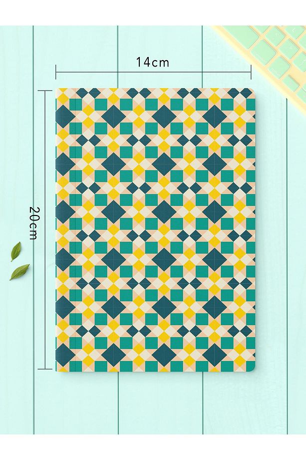 Çizgisiz Defter Seti, 3 Adet Not Defteri, Notebook Journal Seti, Anı Defteri, 64 Sayfa Orta Boy - 5